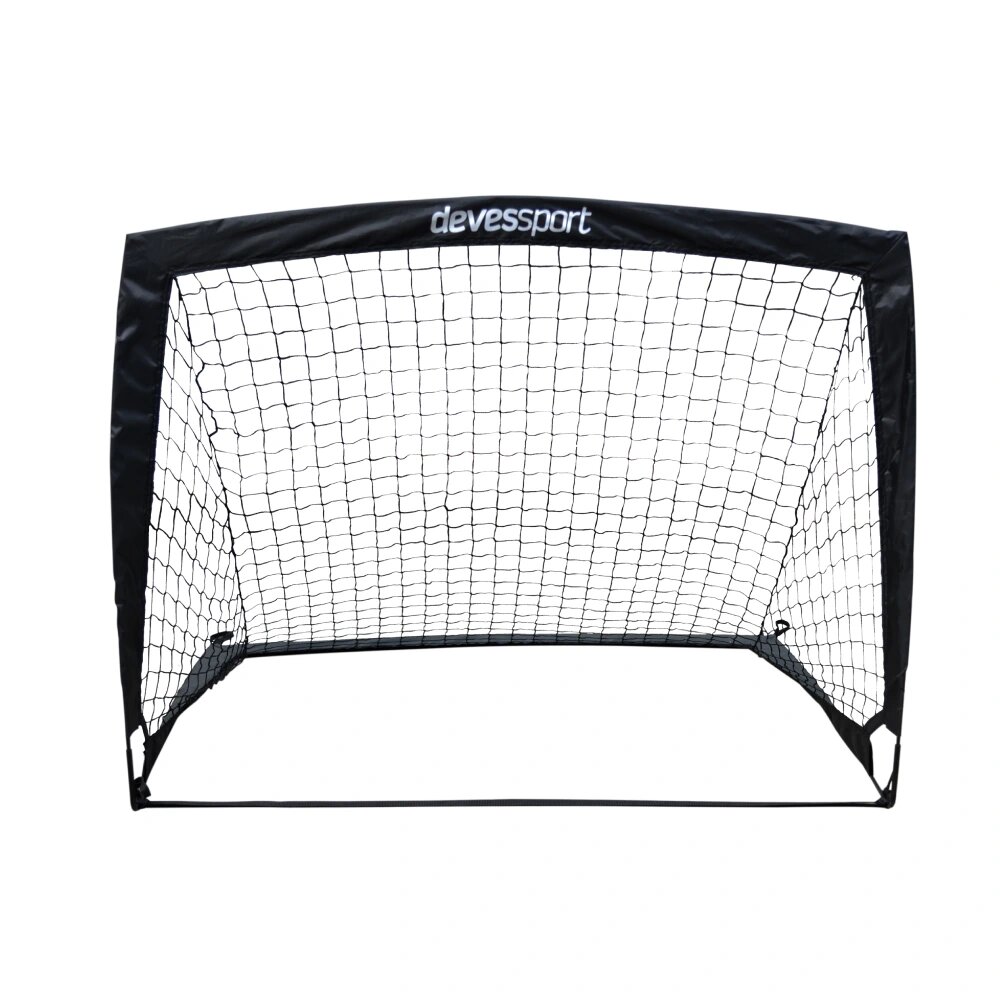 Imagen 4 de Portería De Fútbol Plegable (Pop Up) Set 2 unidades Devessport - Negro Negro