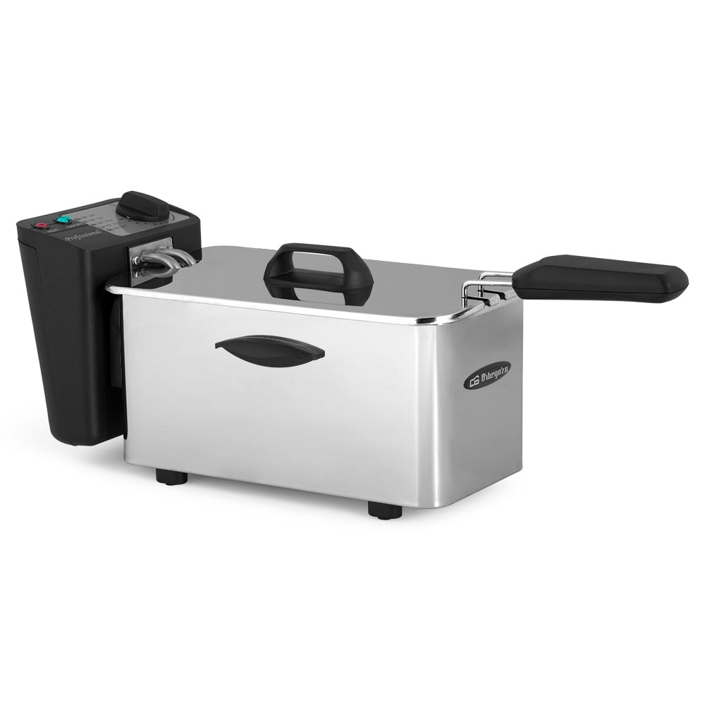Freidora Orbegozo FDR 35 con capacidad para 3,5 litros - Plata Plata-1