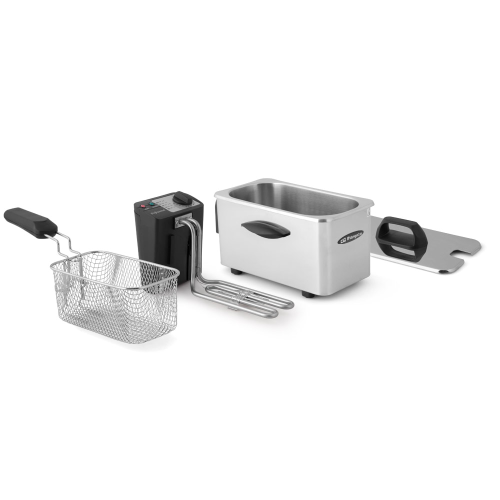 Freidora Orbegozo FDR 35 con capacidad para 3,5 litros - Plata Plata-6