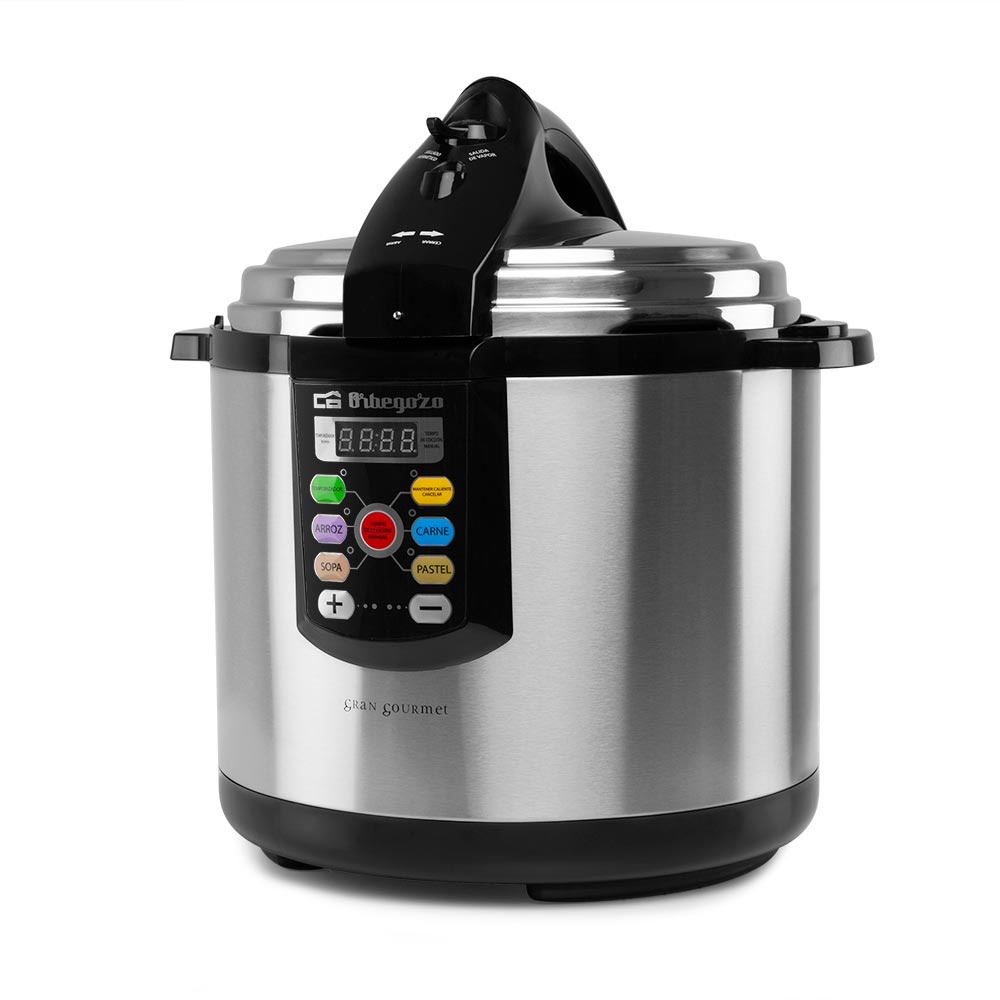 Olla eléctrica a presión Orbegozo HPE 6075  6 litros