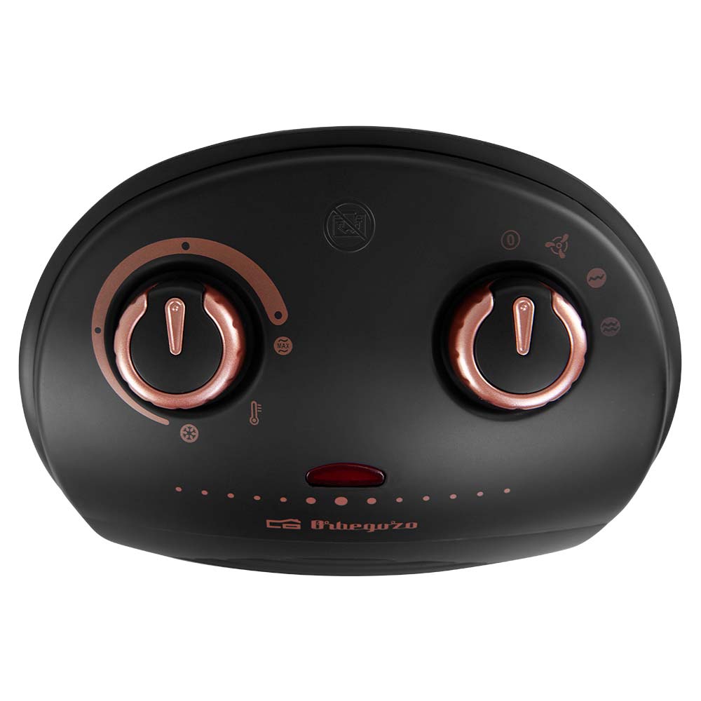 Calefactor Orbegozo FH 5036 con selector rotativo de 3 posiciones 4