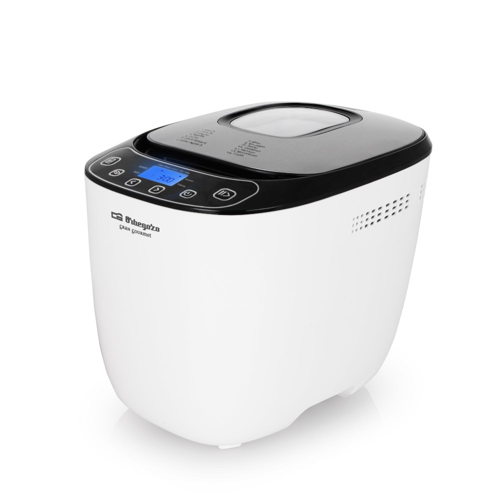 Panificadora Orbegozo MHP 3500 con 14 programas preconfigurados - Blanco Blanco-1
