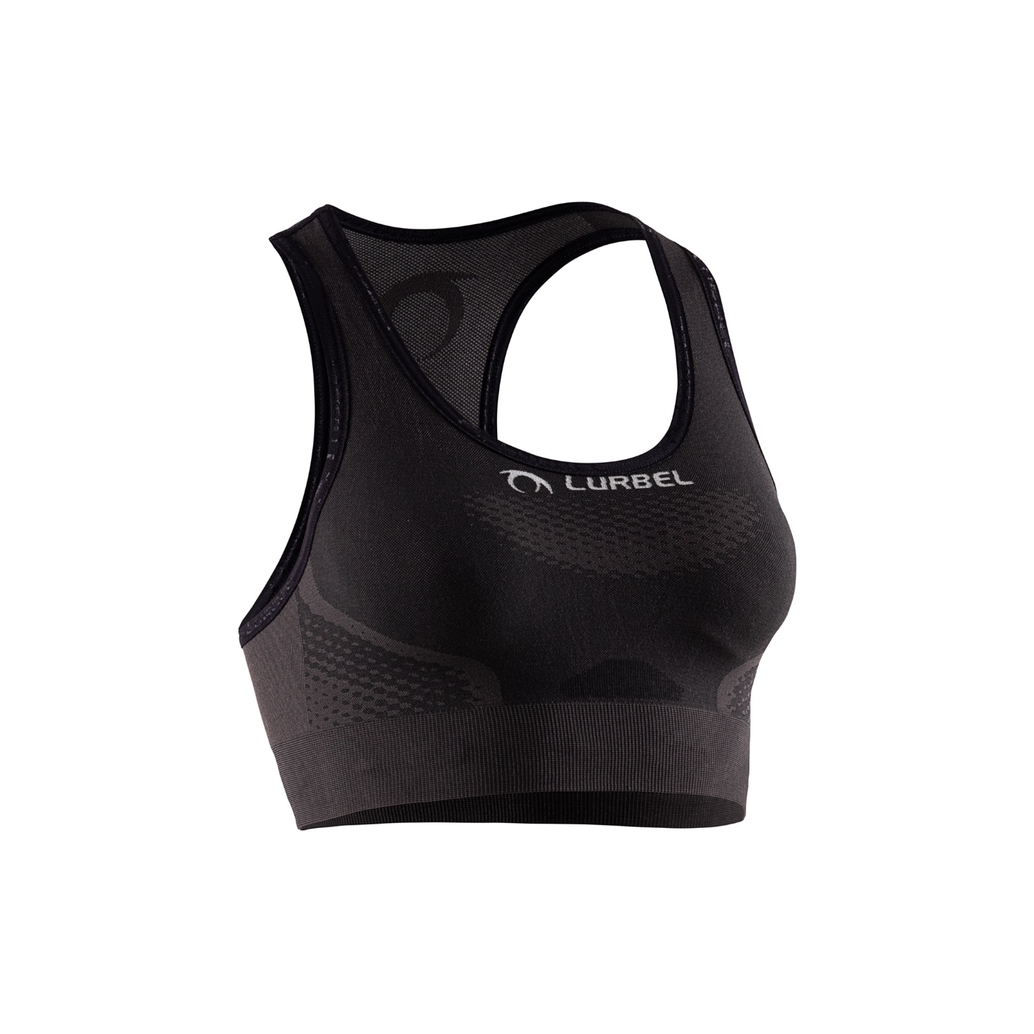 Lurbel Top de mujer Cristallo Top Gris oscuro