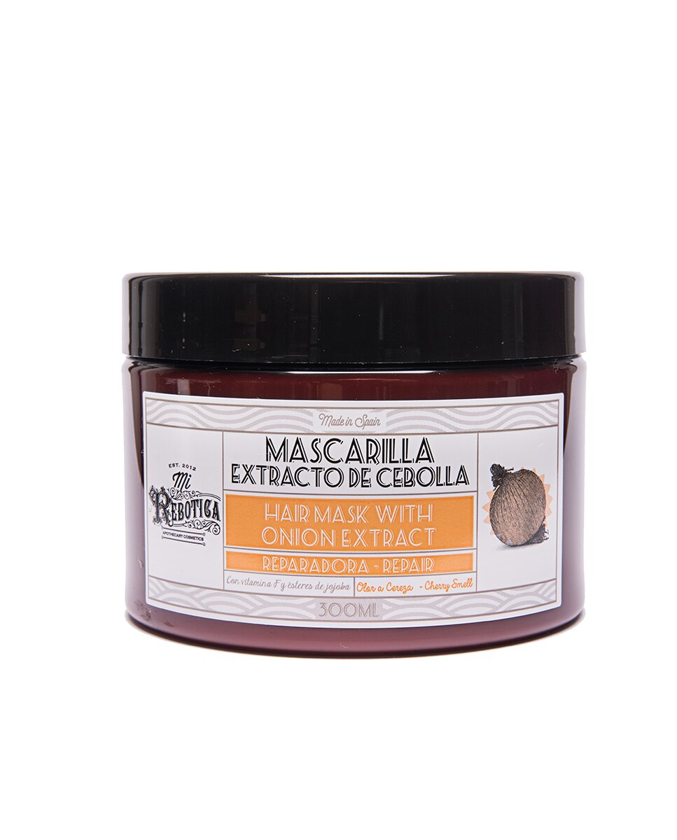 Mascarilla ultranutritiva reparadora con extracto de cebolla 300 ml Mi Rebotica