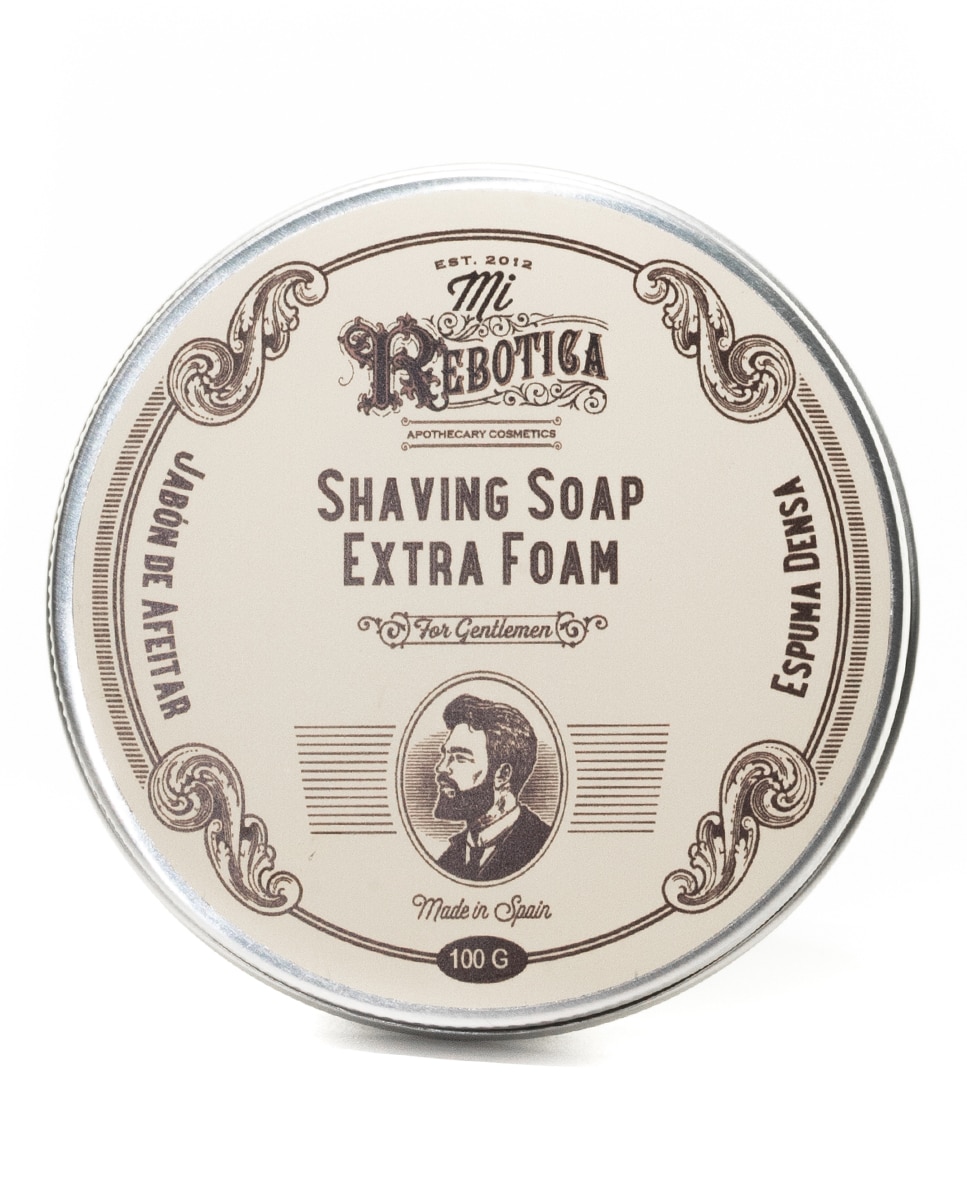 Jabón de afeitar extra foam 100 gr Mi Rebotica