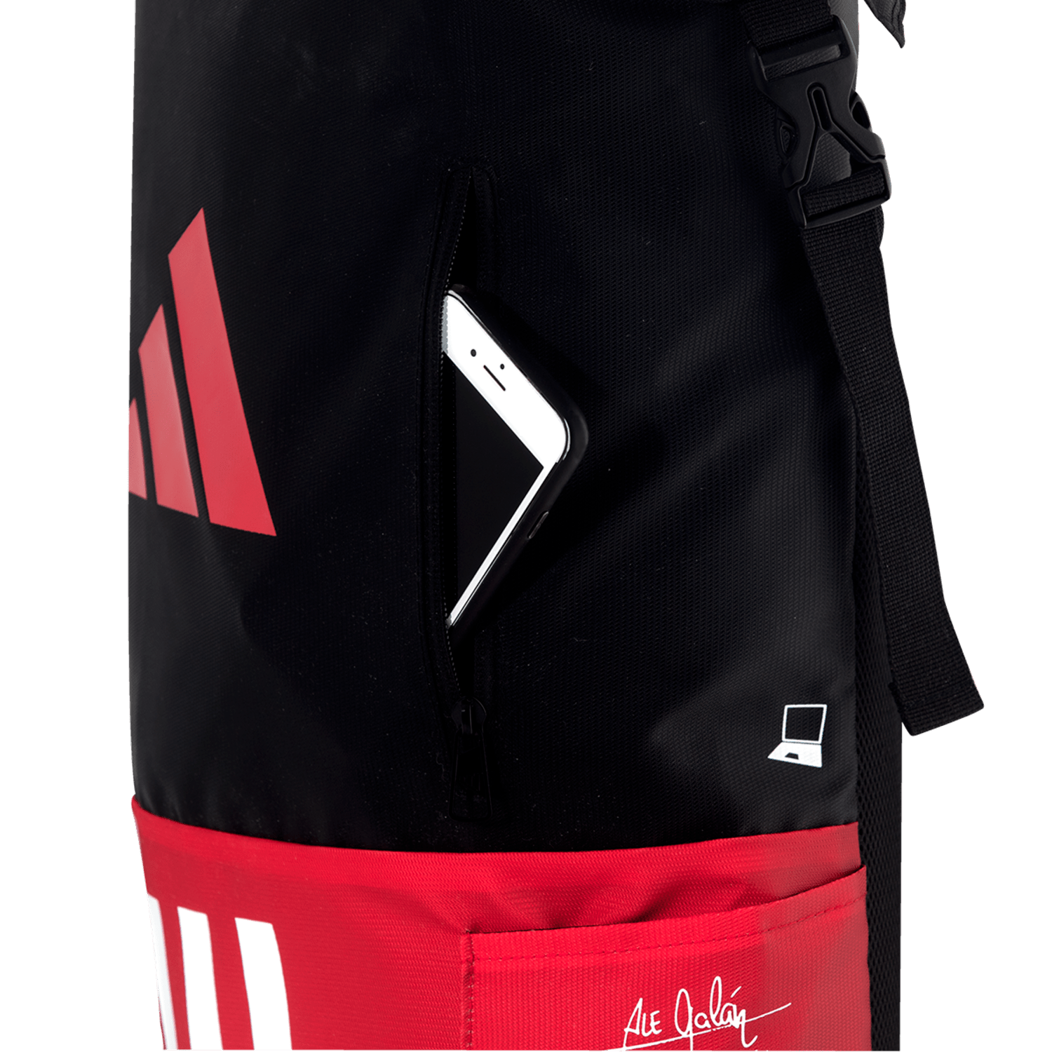 Mochila de pádel Multigame Negro y Rojo 3.2 Adidas - Rojo Rojo-3