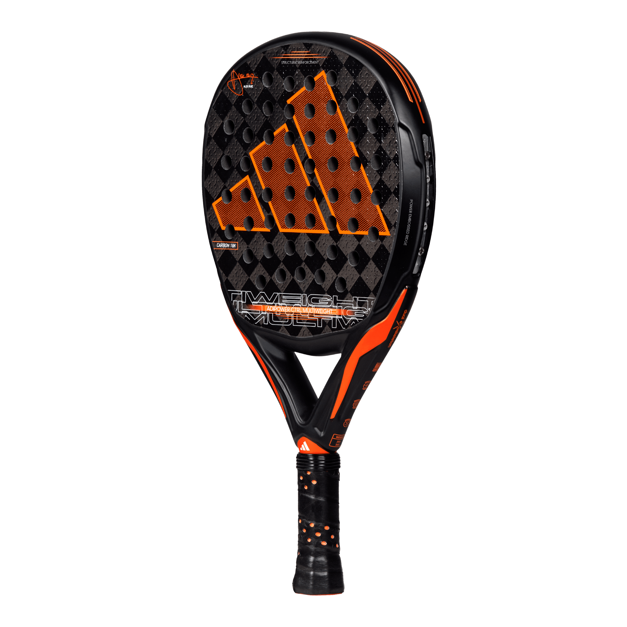Pala de pádel adidas Adipower Multiweight Ctrl 3.3 Negro · El