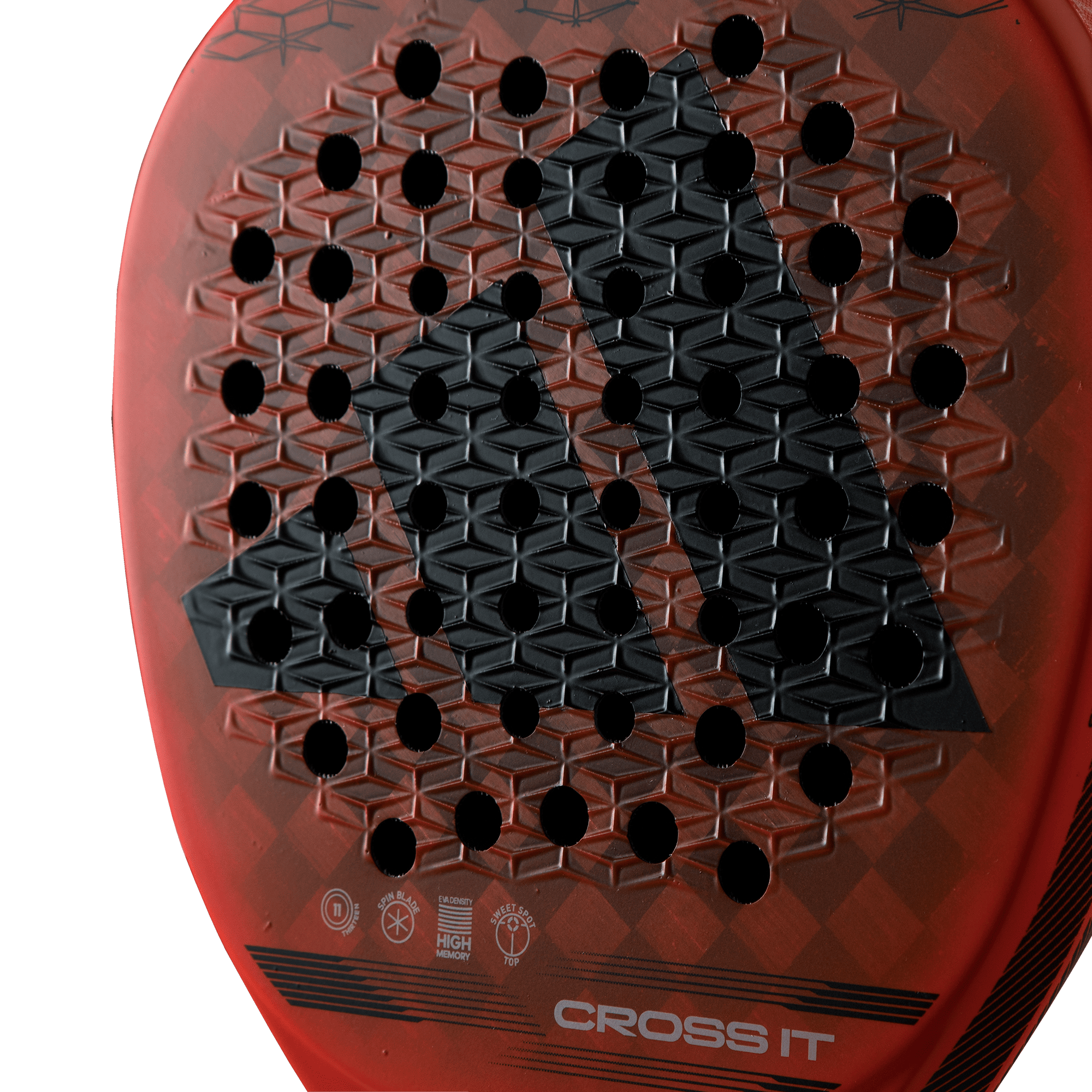 Pala de pádel adidas Cross It 3.3 - Rojo Rojo-4