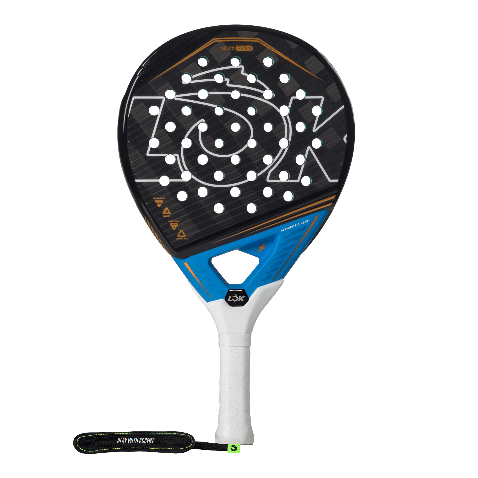 Imagen 0 de Pala de pádel Maxx Flow Lok Azul