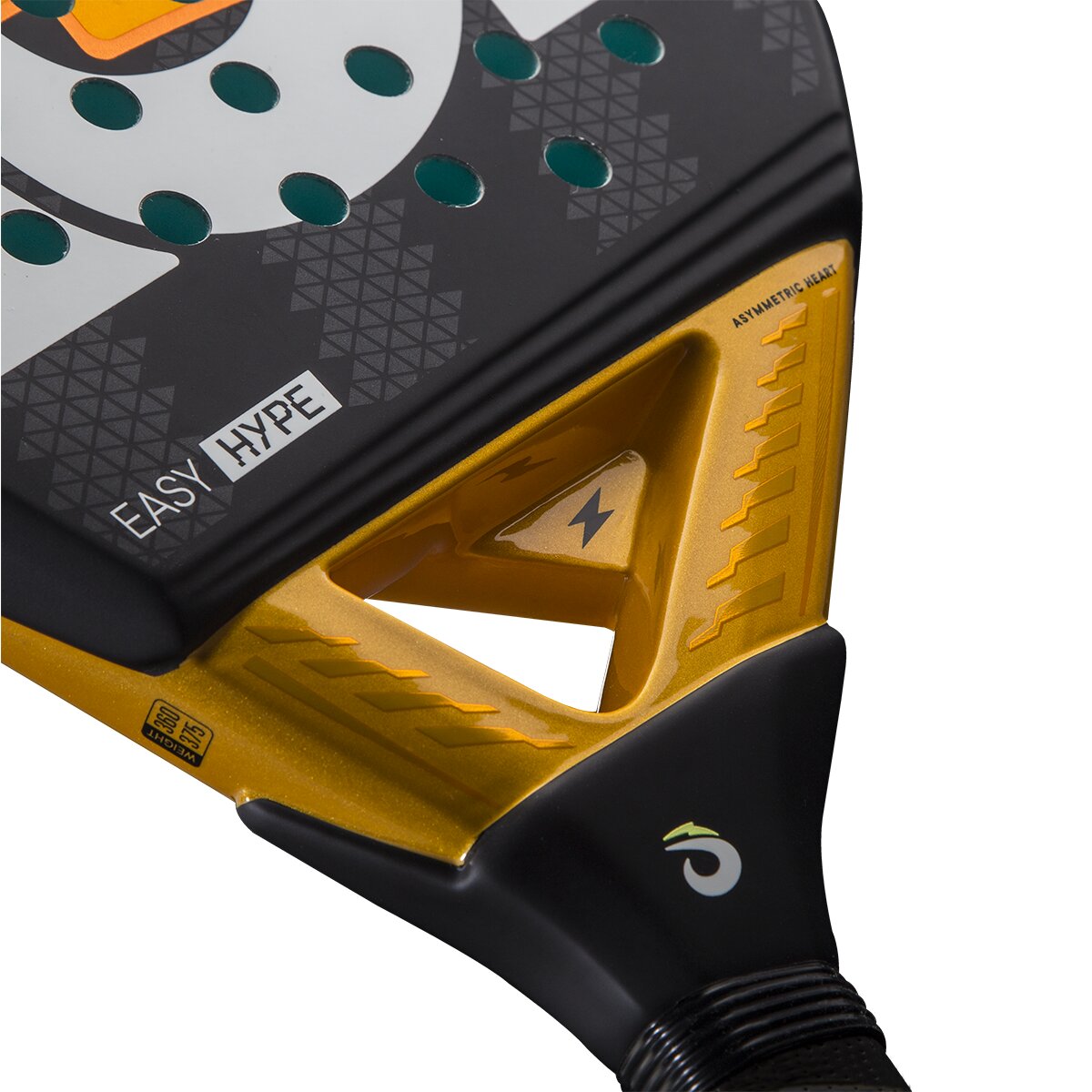 Imagen 3 de Pala de pádel Easy Hype Lok - Negro Negro