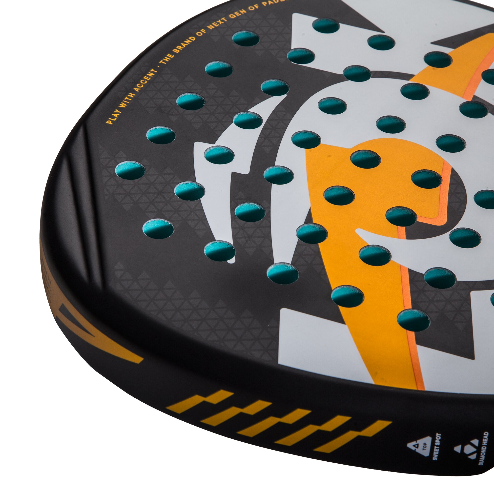 Imagen 4 de Pala de pádel Easy Hype Lok - Negro Negro