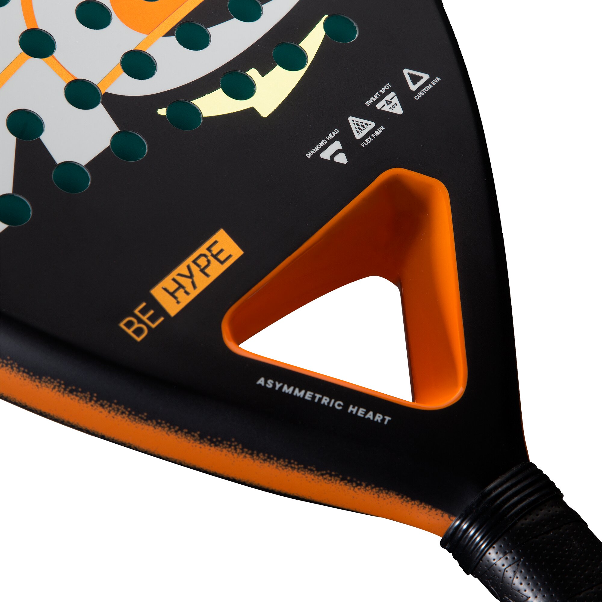 Imagen 3 de Pala de pádel Be Hype Lok - Naranja Naranja