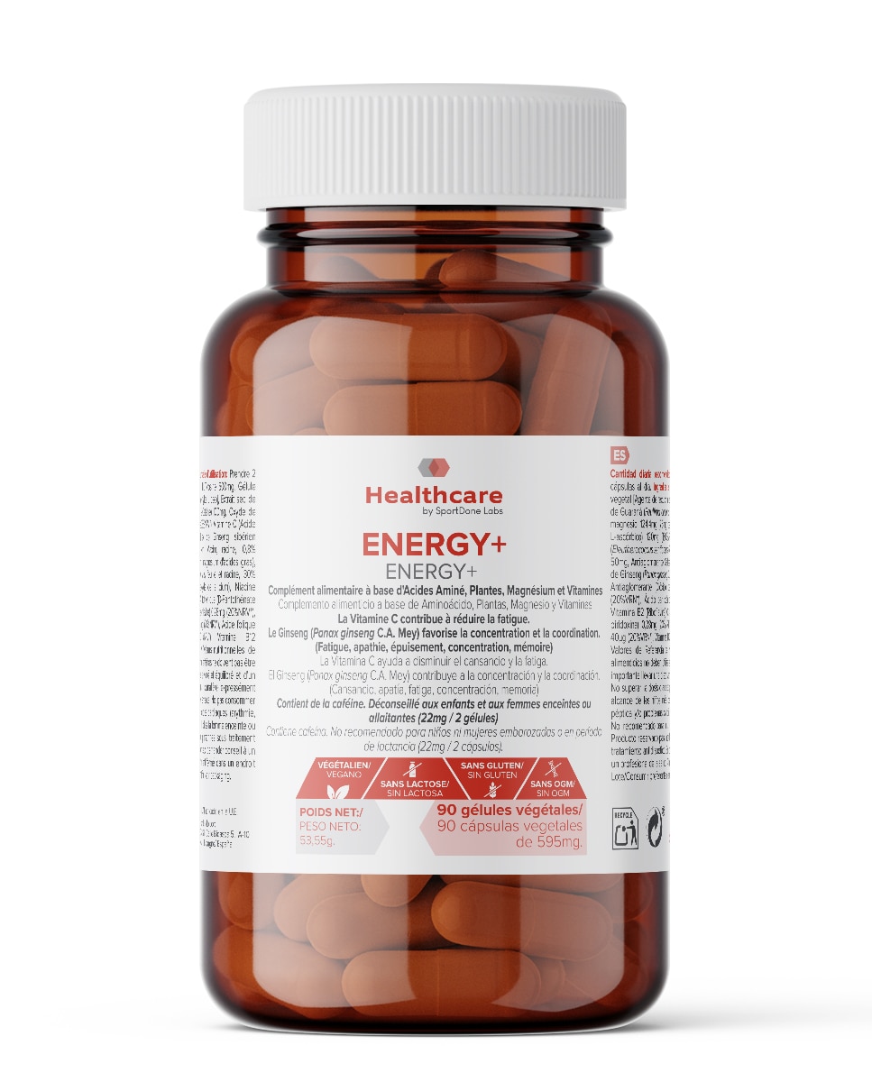 Energy + Fatiga, Cansancio y Apatía 90 Cápsulas SportDone 1
