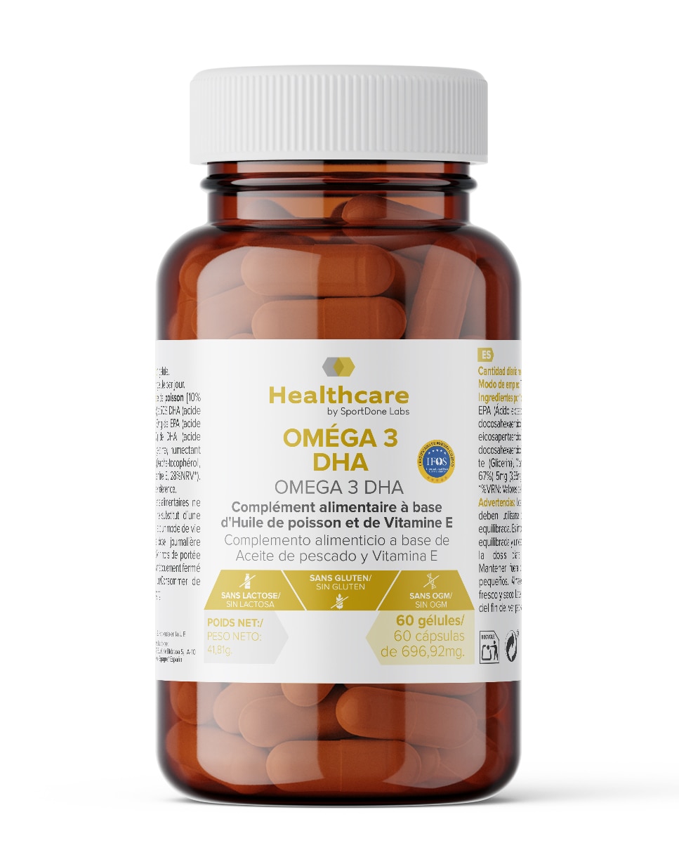 Imagen 0 de Omega 3 DHA 60 Cápsulas SportDone