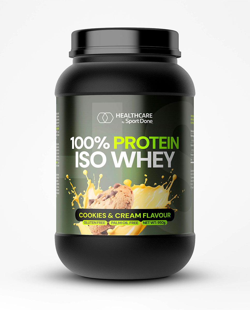 Imagen 0 de Proteina 100% Whey Isolate Cookies & Cream Bote 1Kg SportDone