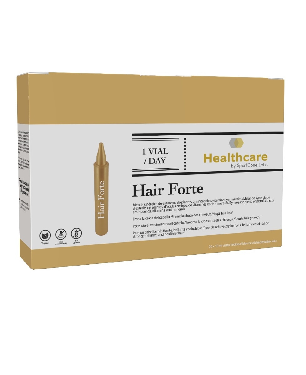 Hair Forte 20 Viales bebibles SportDone - 200 ml 1