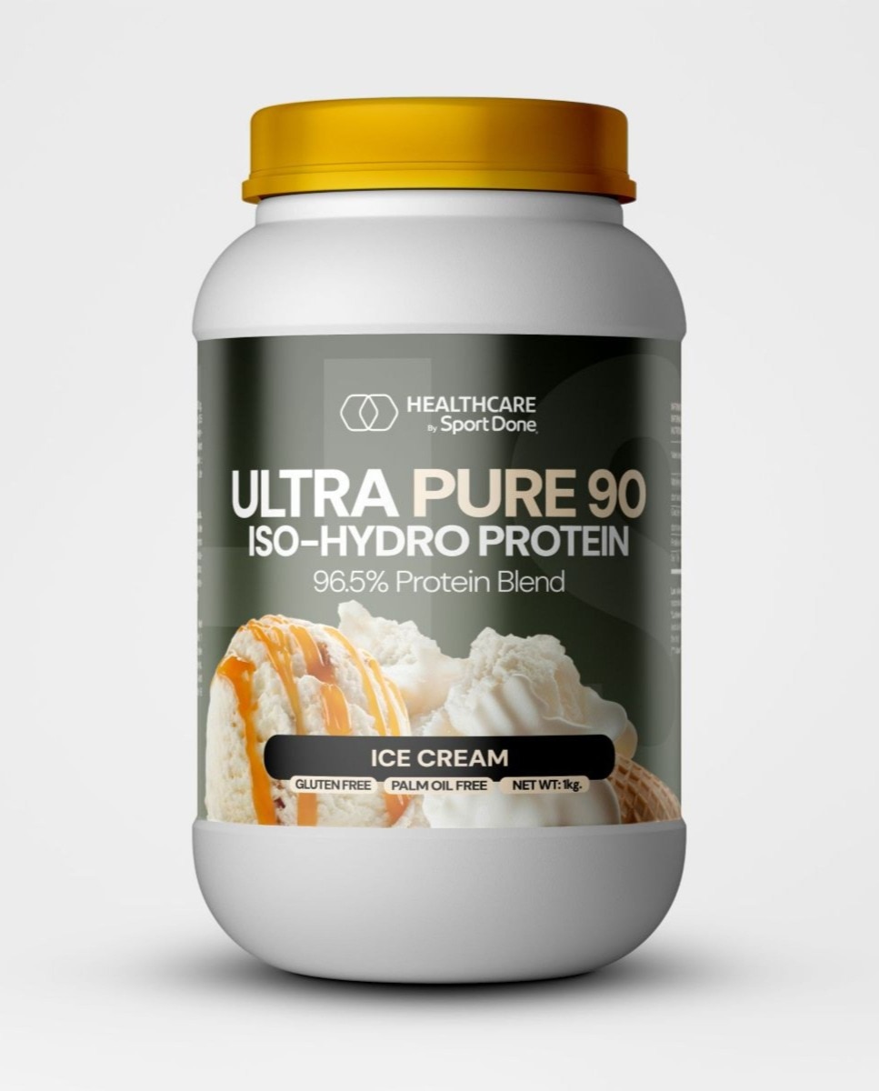 Imagen 0 de Proteina Utra Pure aislada hidrolizada sabor ice cream bote 1Kg SportDone