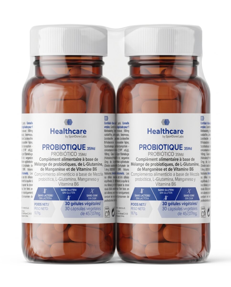 Imagen 0 de Pack de 2  Probiótico 35Md 30 x2 cápsulas SportDone