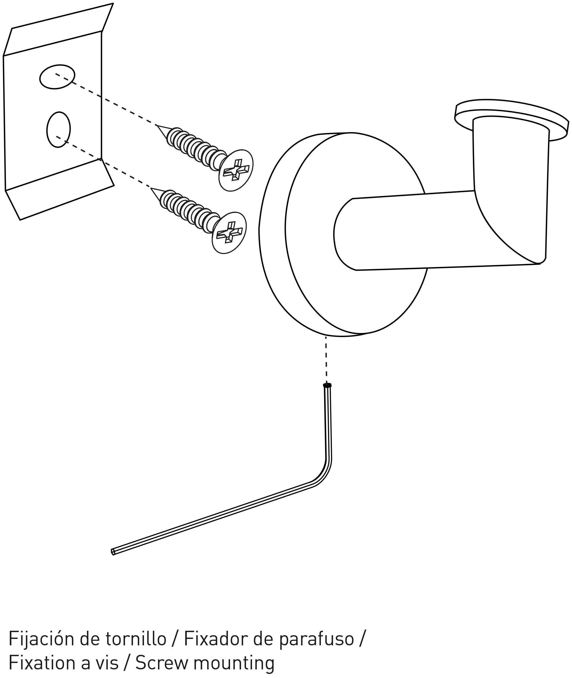 Toallero de aro B-Moon Bathstage - Cromo Cromo-2