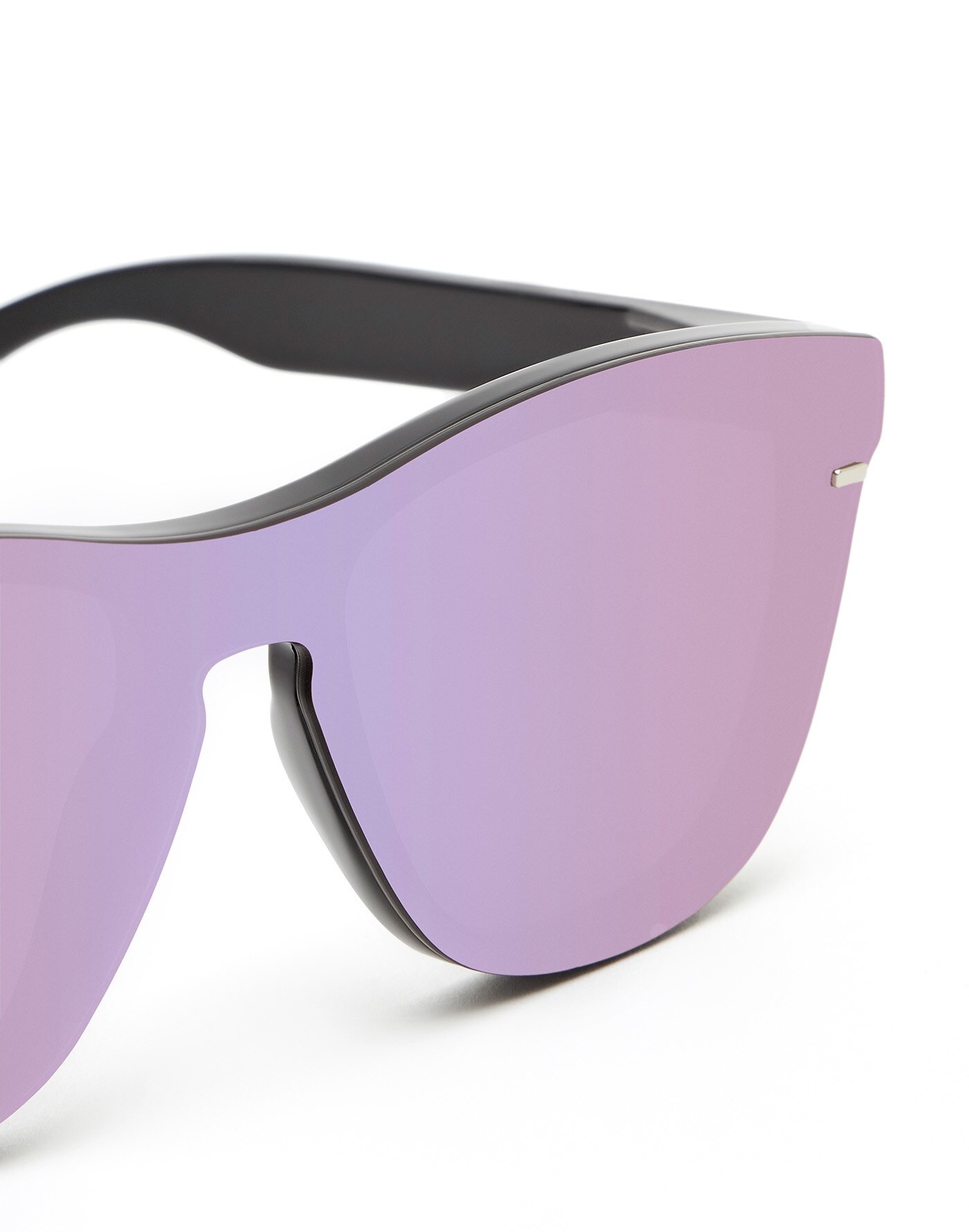 Gafas de sol unisex Hawkers con montura máscara en - Negro Negro-5
