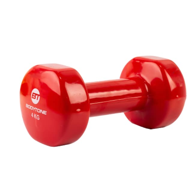 Imagen 0 de Mancuernas de vinilo 4kg profesionales  Bodytone