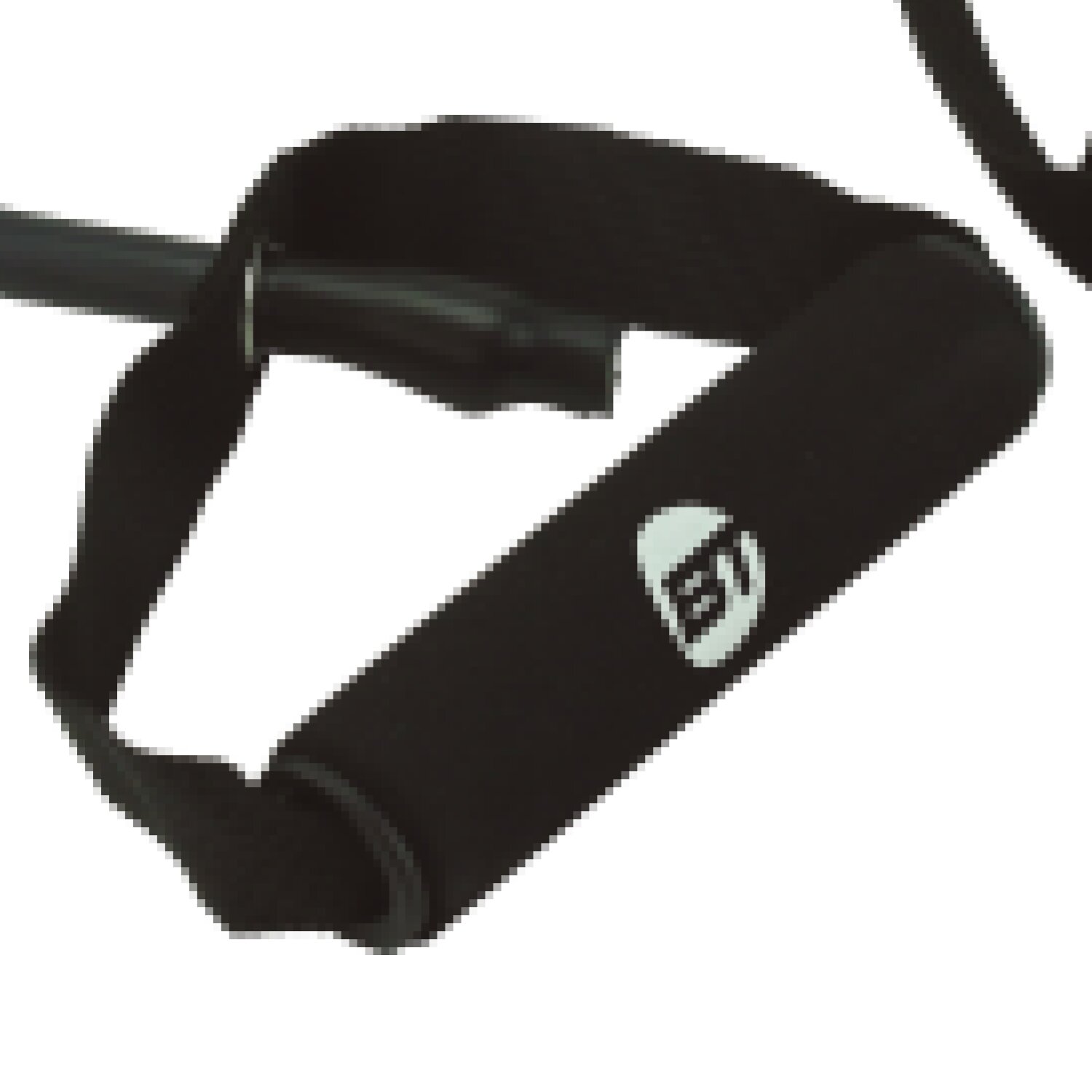 Imagen 2 de Goma elástica con agarre intensidad Alta GA2 Bodytone - Negro Negro
