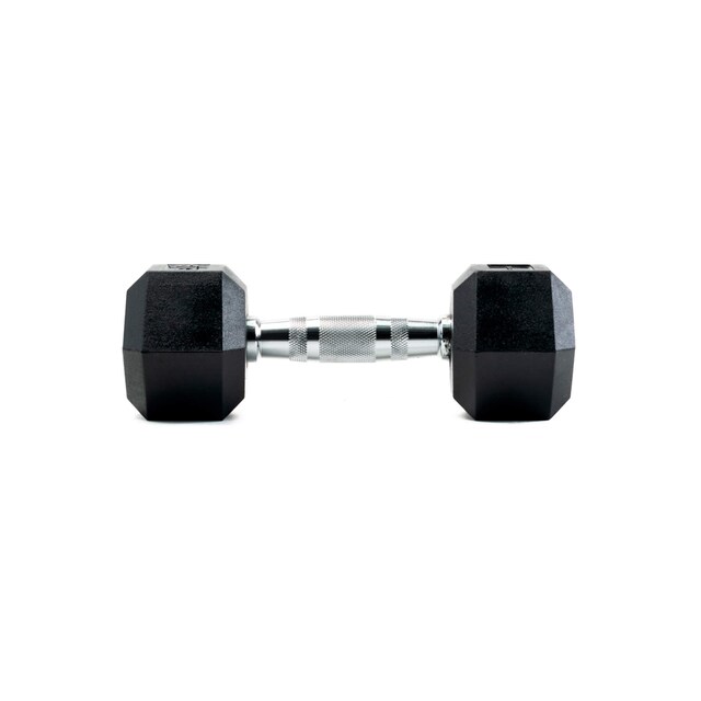Imagen 0 de Mancuernas de goma hexagonales 8 kg par Bodytone