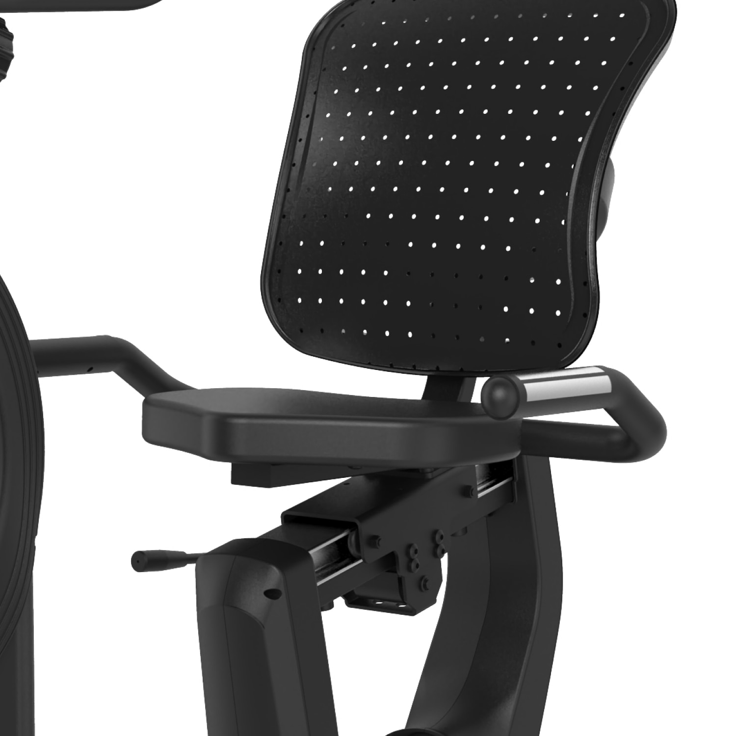 Bicicleta estática reclinada semiprofesional EVOR4 Bodytone - Negro Negro-5