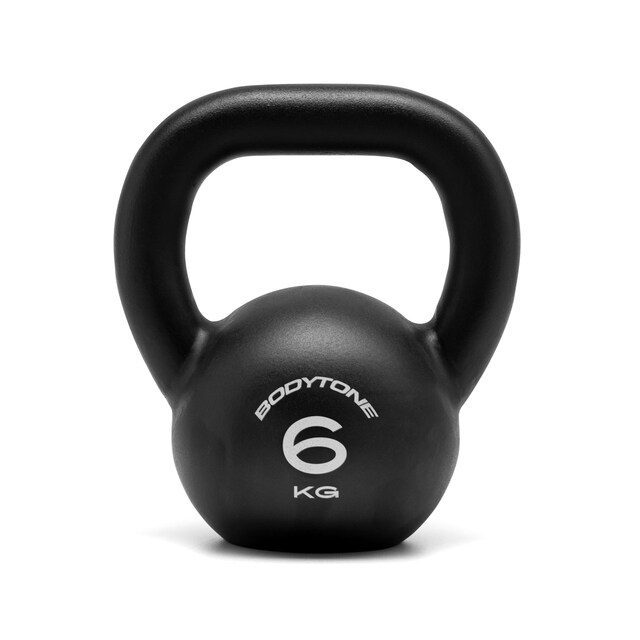 Imagen 0 de Kettlebell de hierro fundido 6kg profesional Bodytone