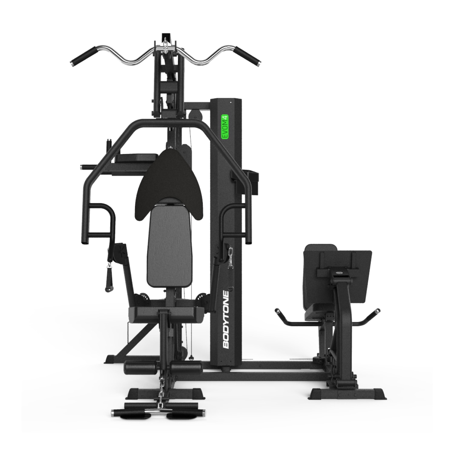 Imagen 5 de Multiestación Semi Profesional completa de 4 puestos EVOM4 Bodytone - Negro Negro