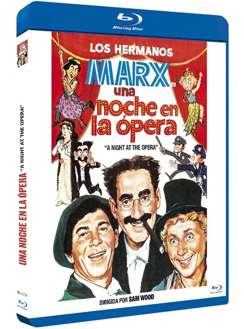 Imagen 0 de Una Noche en la Ópera BD 1935 A Night at the Opera