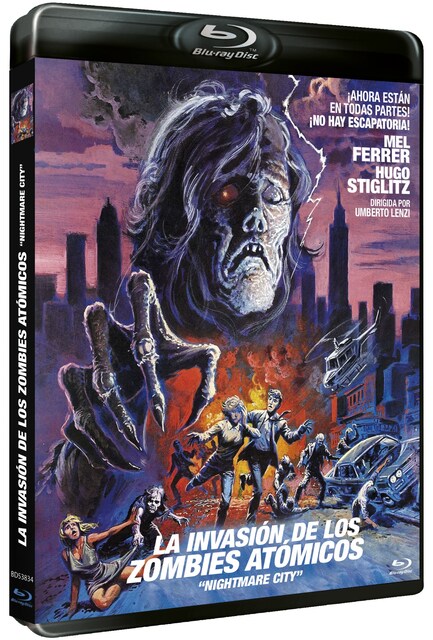 Imagen 0 de La Invasión de los Zombies Atómicos BD 1980 Incubo sulla città contaminata