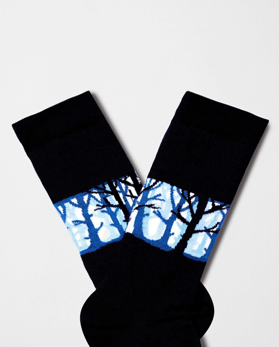 Calcetines Altos De Algodón Para Niña Con Diseños De Oso, Gato Y Zorro - Hasta La Rodilla, Ideales Para Otoño E Invierno