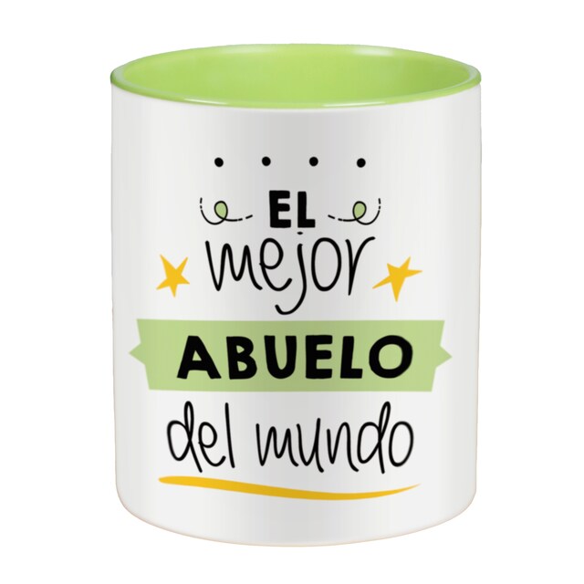 Imagen 0 de Taza con frase (El mejor abuelo del mundo) Regalo original para ABUELO - La Mente es Maravillosa
