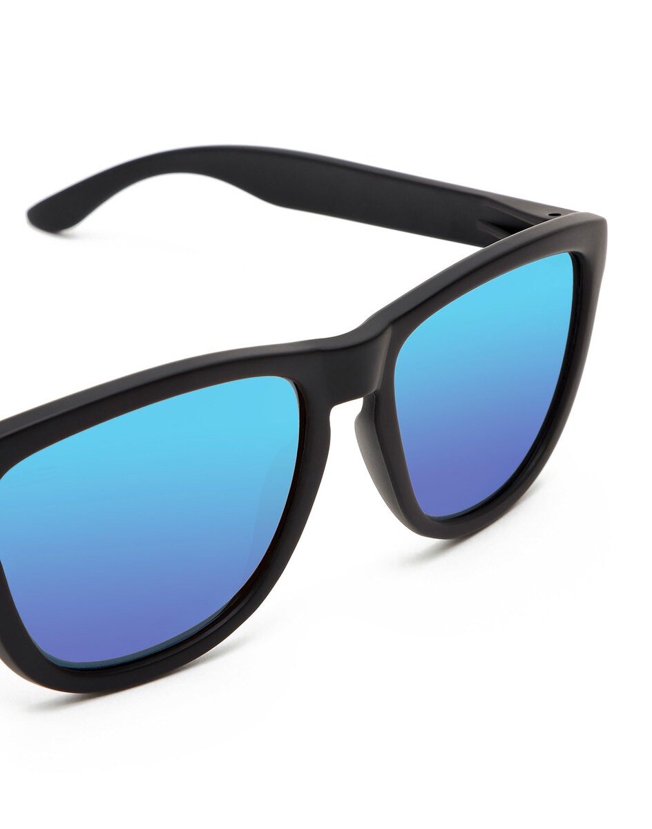 Gafas de sol unisex Hawkers con montura cuadrada en negro y