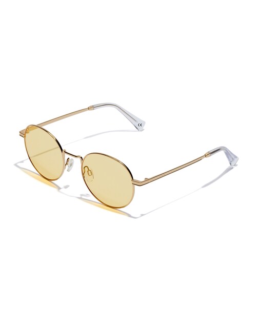 Imagen 0 de Gafas de sol de hombre Hawkers MOMA - PIERRE GASLY redonda en color dorado