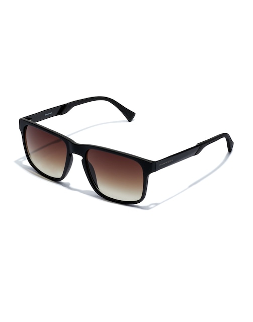 Imagen 0 de Gafas de sol unisex Hawkers con montura rectangular en negro