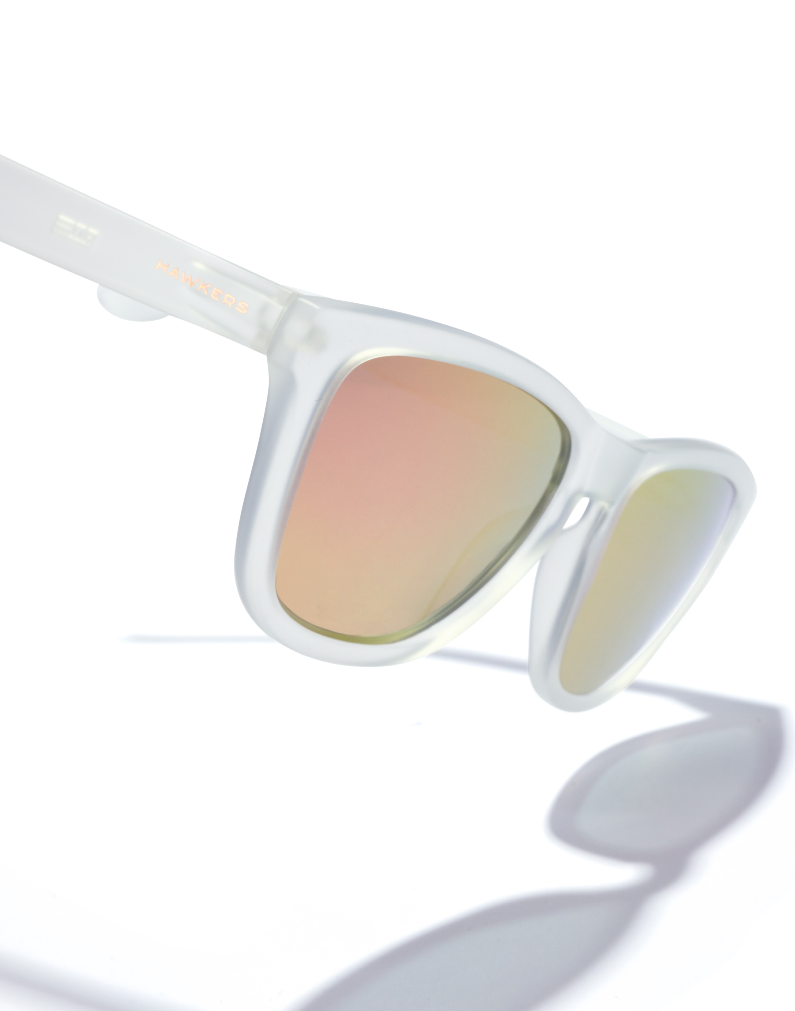 Gafas de sol de mujer Hawkers ONE COLT cuadrada en color transparente - Cristal Cristal-6