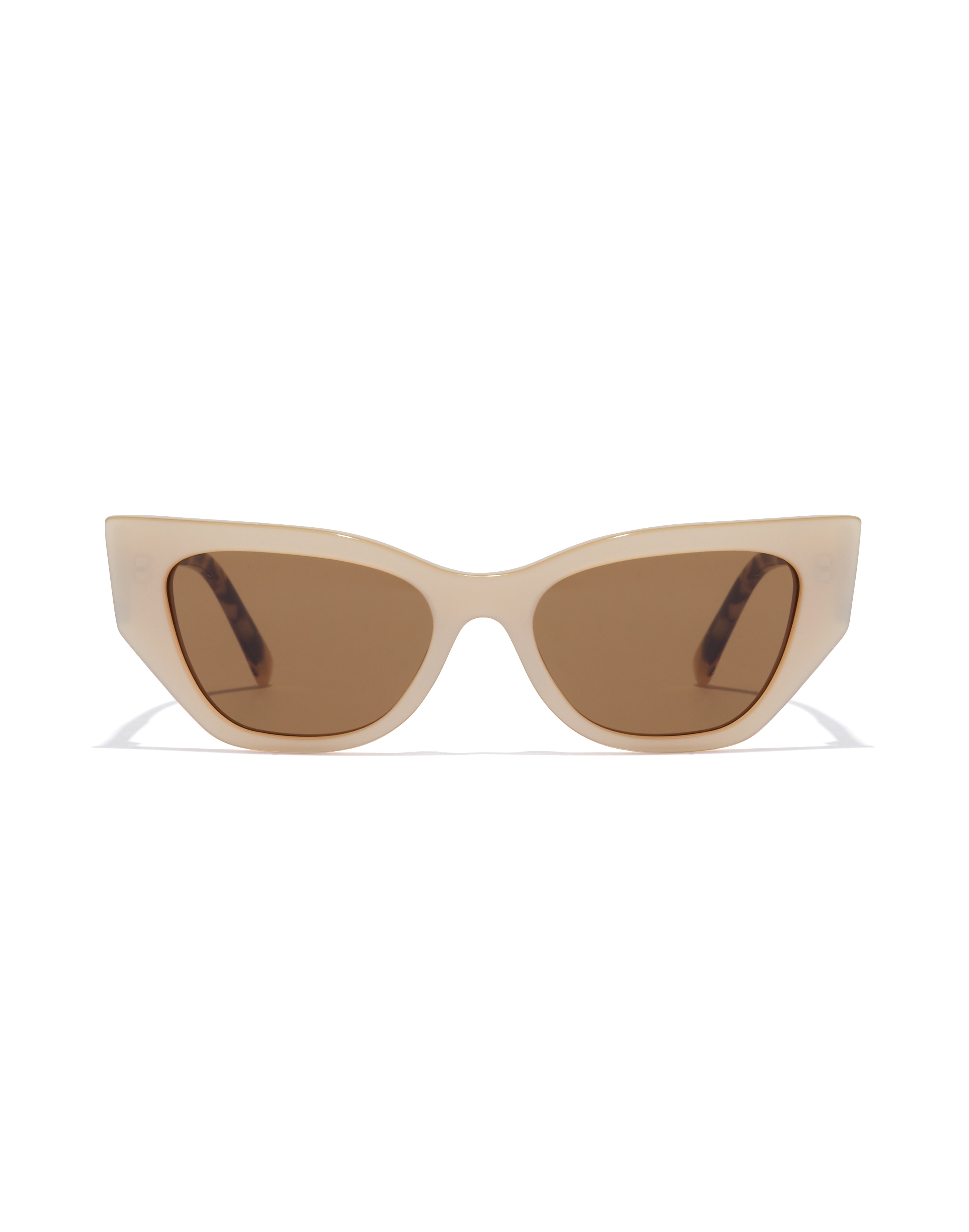 Gafas de sol de mujer Hawkers con montura carey ojo de gato beige - Beige/Marrón Beige/Marrón-2