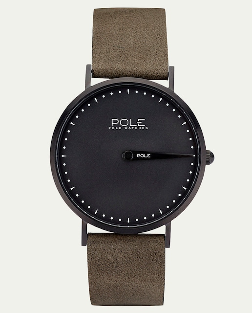 Imagen 0 de Reloj de hombre Marine C-1002PL-NE01 de piel color verde