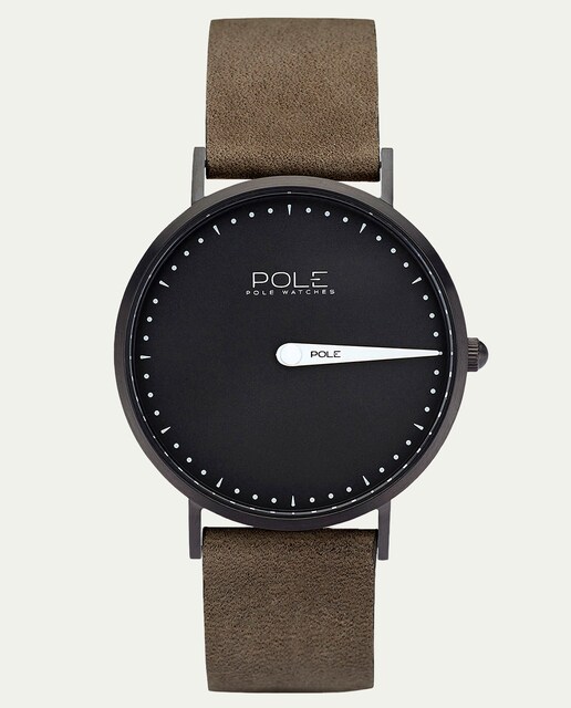 Imagen 0 de Reloj de hombre Panther C-1002PL-BL01 de piel color verde