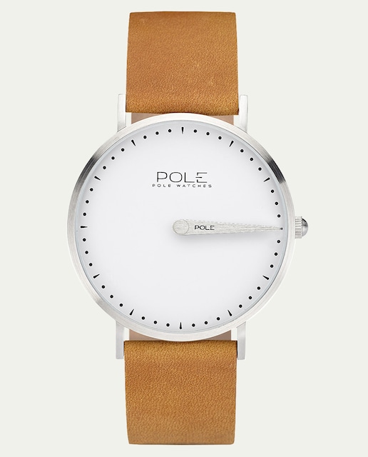 Imagen 0 de Reloj de hombre Royale C-1001BL-MA02 de piel color mostaza