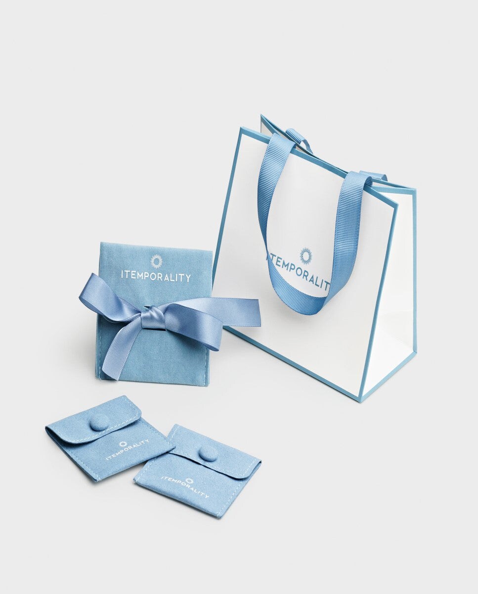 Aros de plata en forma de gota pequeña 15mm Plata-5