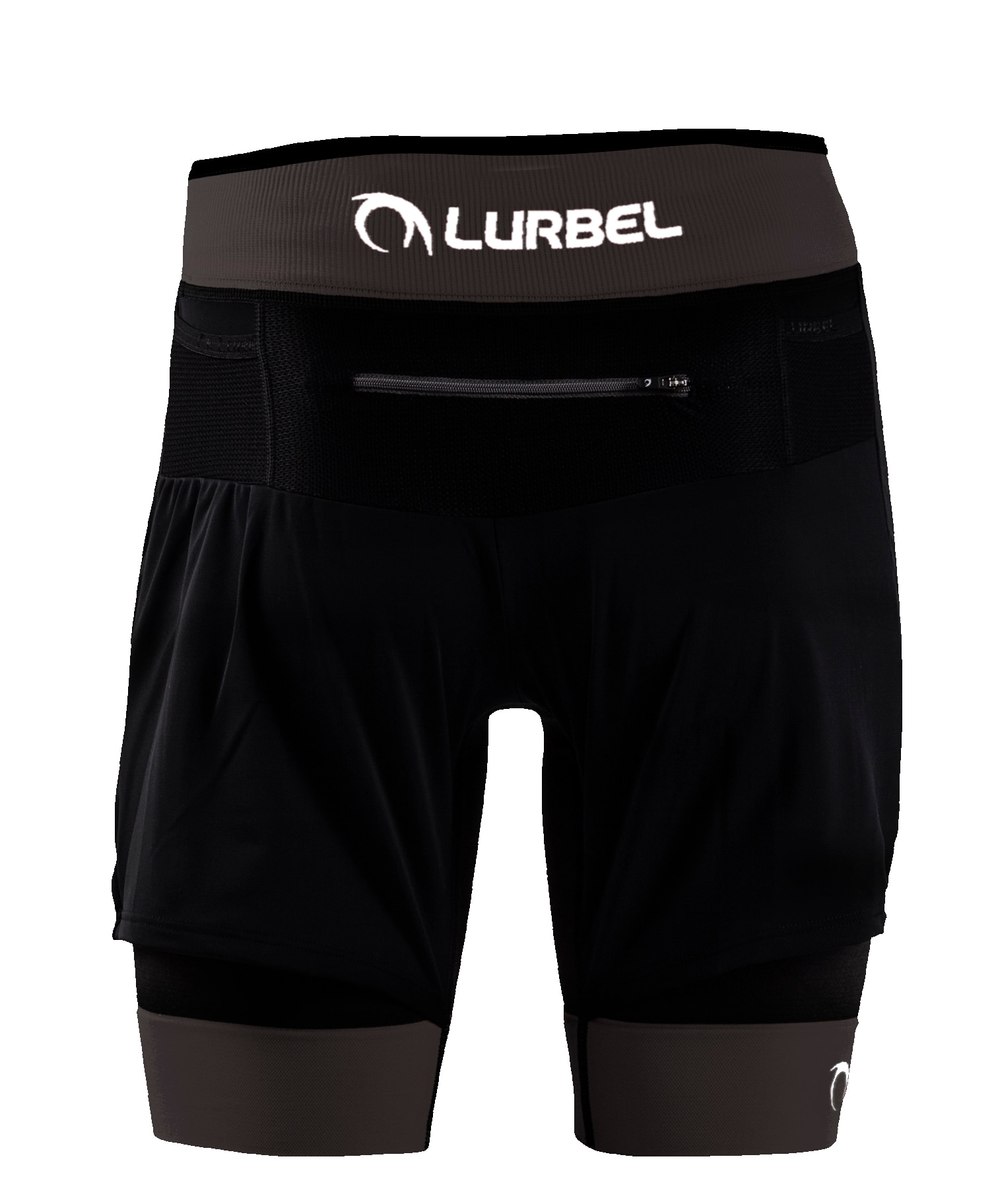 Imagen 2 de Malla de trail running de hombre Samba Shorts Lurbel - Negro Negro