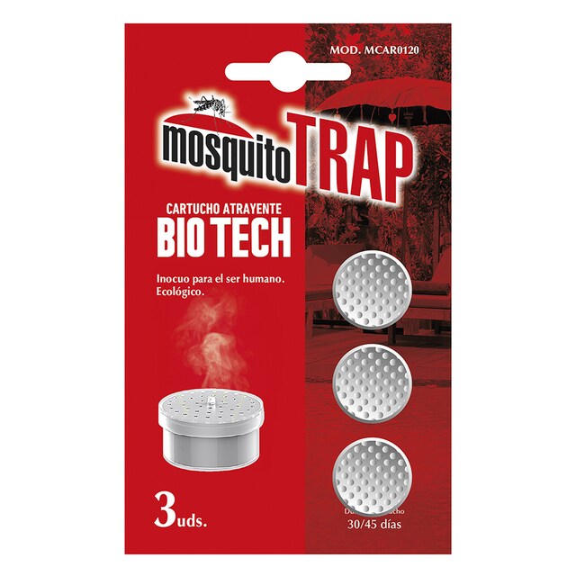 Imagen 0 de Cartuchos atrayentes Jata MCAR0120 con duración de 30-45 días para modelo MIB9V