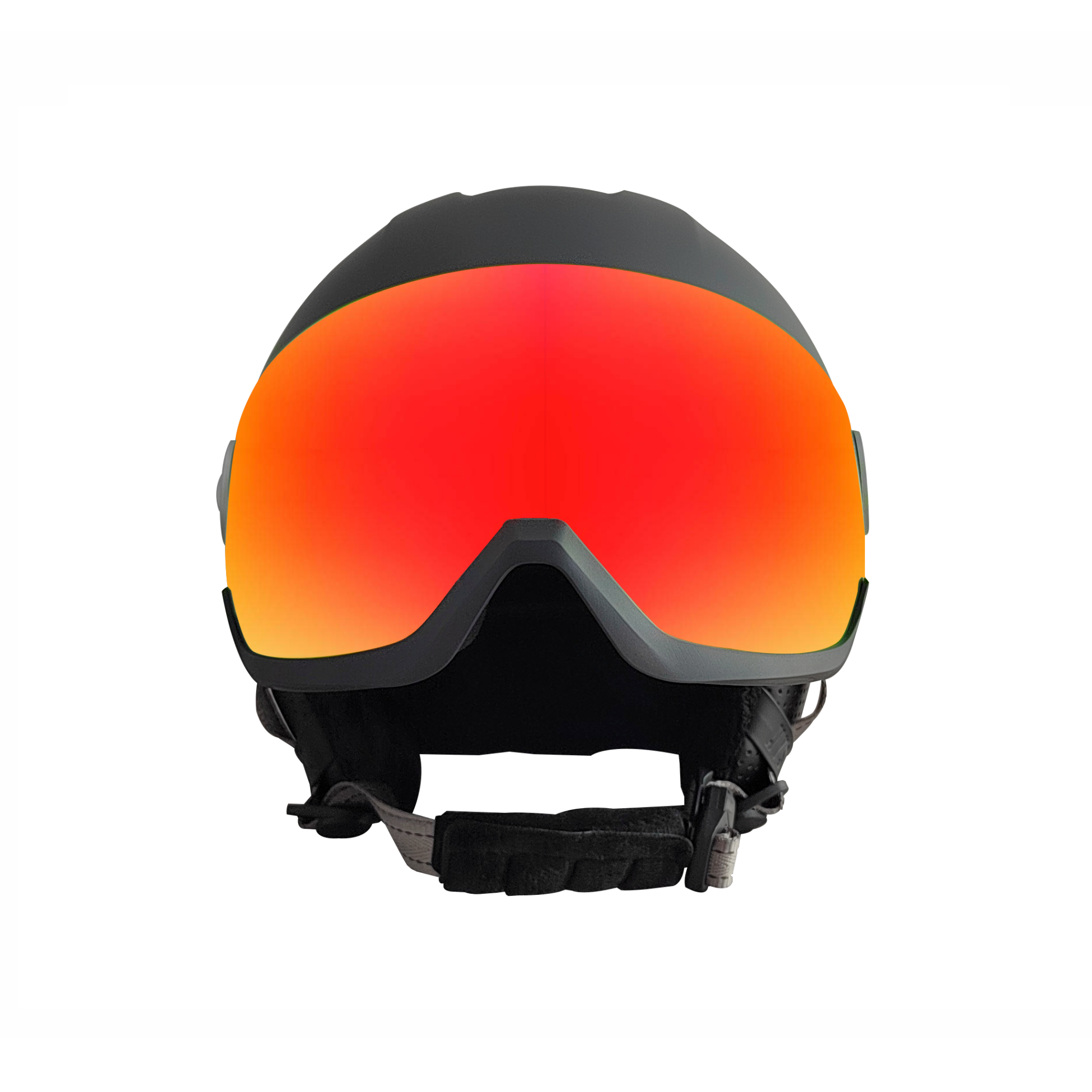 Casco de esquí y snow con Visor H-Shock Hysteresis - Gris / Naranja Gris / Naranja-2