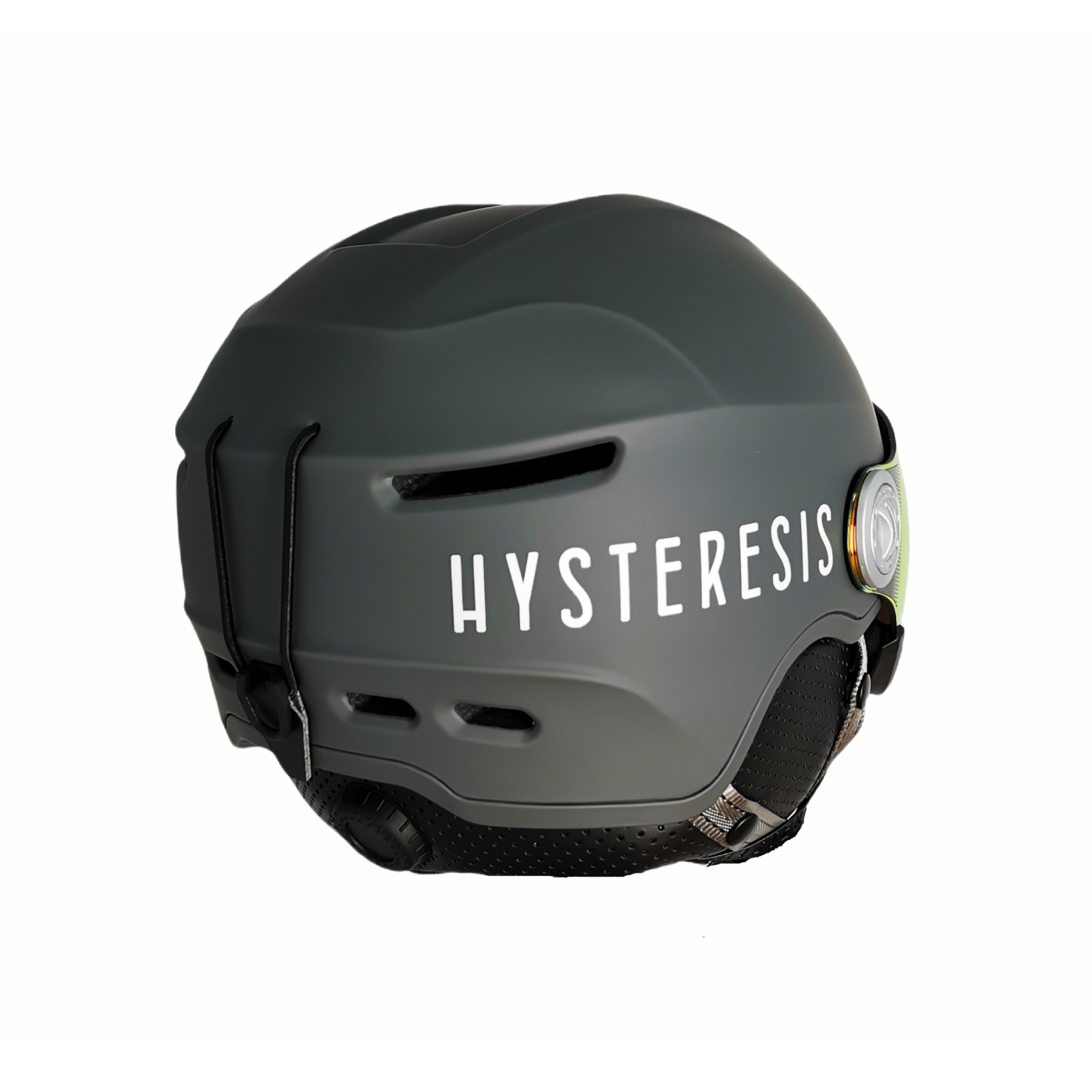 Casco de esquí y snow con Visor H-Shock Hysteresis - Gris / Naranja Gris / Naranja-3