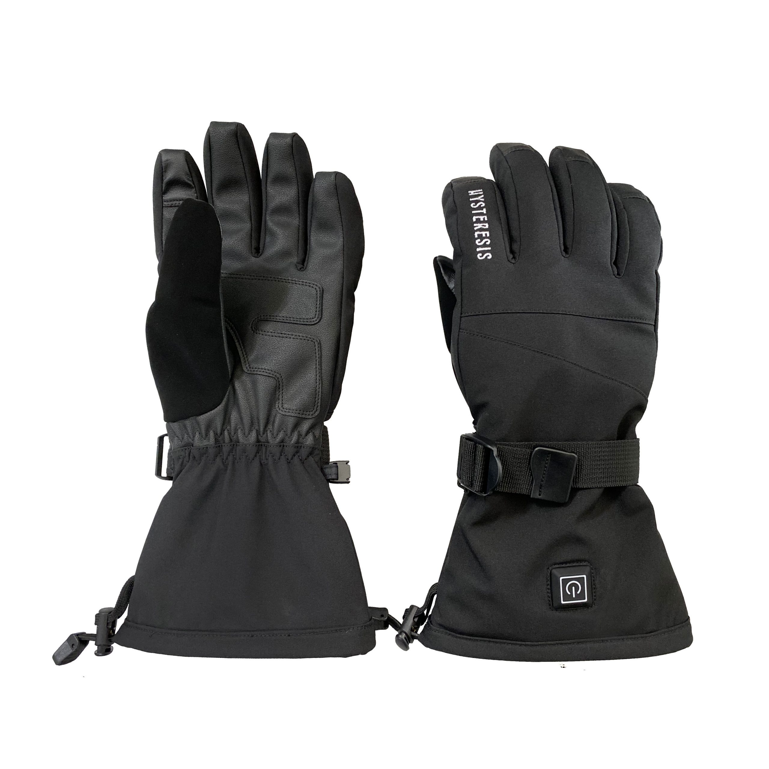 Guantes de esquí calefactables unisex Hysteresis - Negro Negro-2