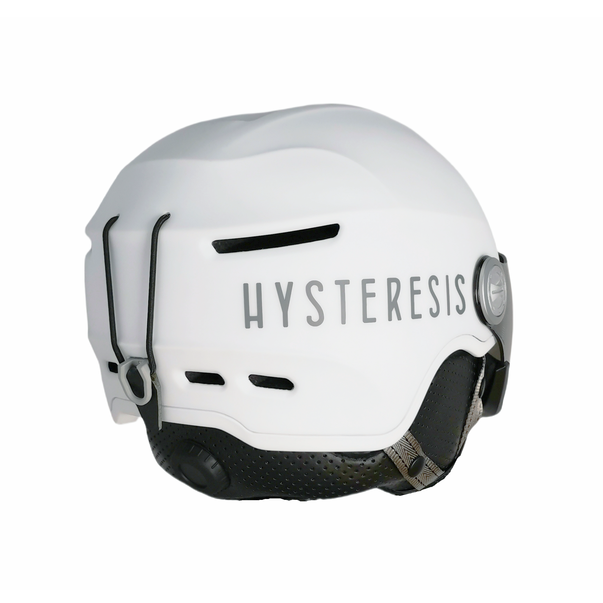 Casco de esquí y snow con Visor H-Shock Hysteresis - Blanco Blanco-3