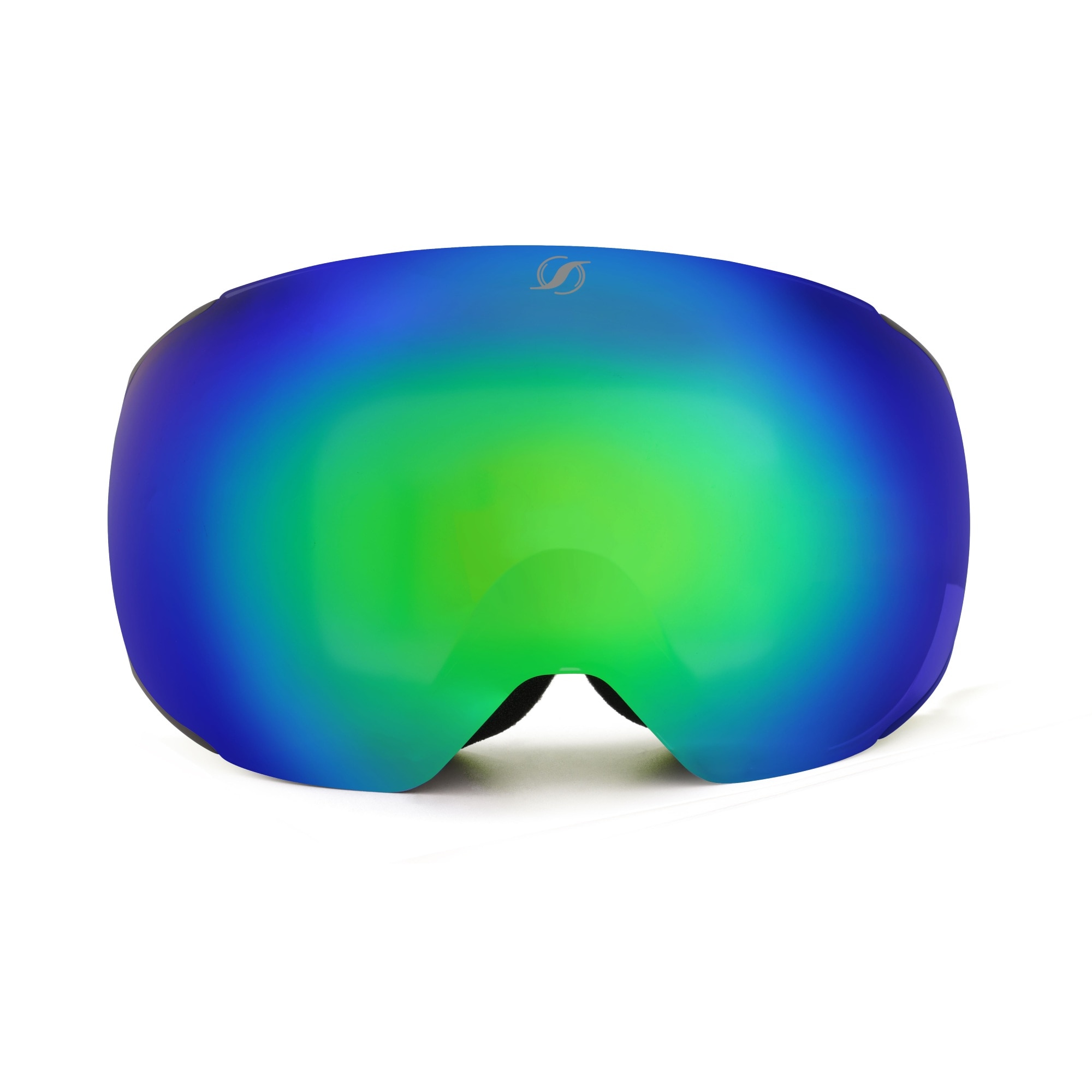 Máscara Magnética de Esquí / Snow Freeride Hysteresis - Azul / Verde Azul / Verde-2
